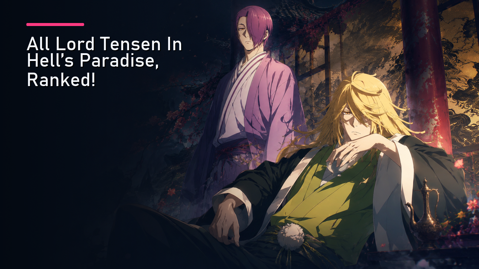 Featured image for All Lord Tensen In Hell's Paradise, Ranked!