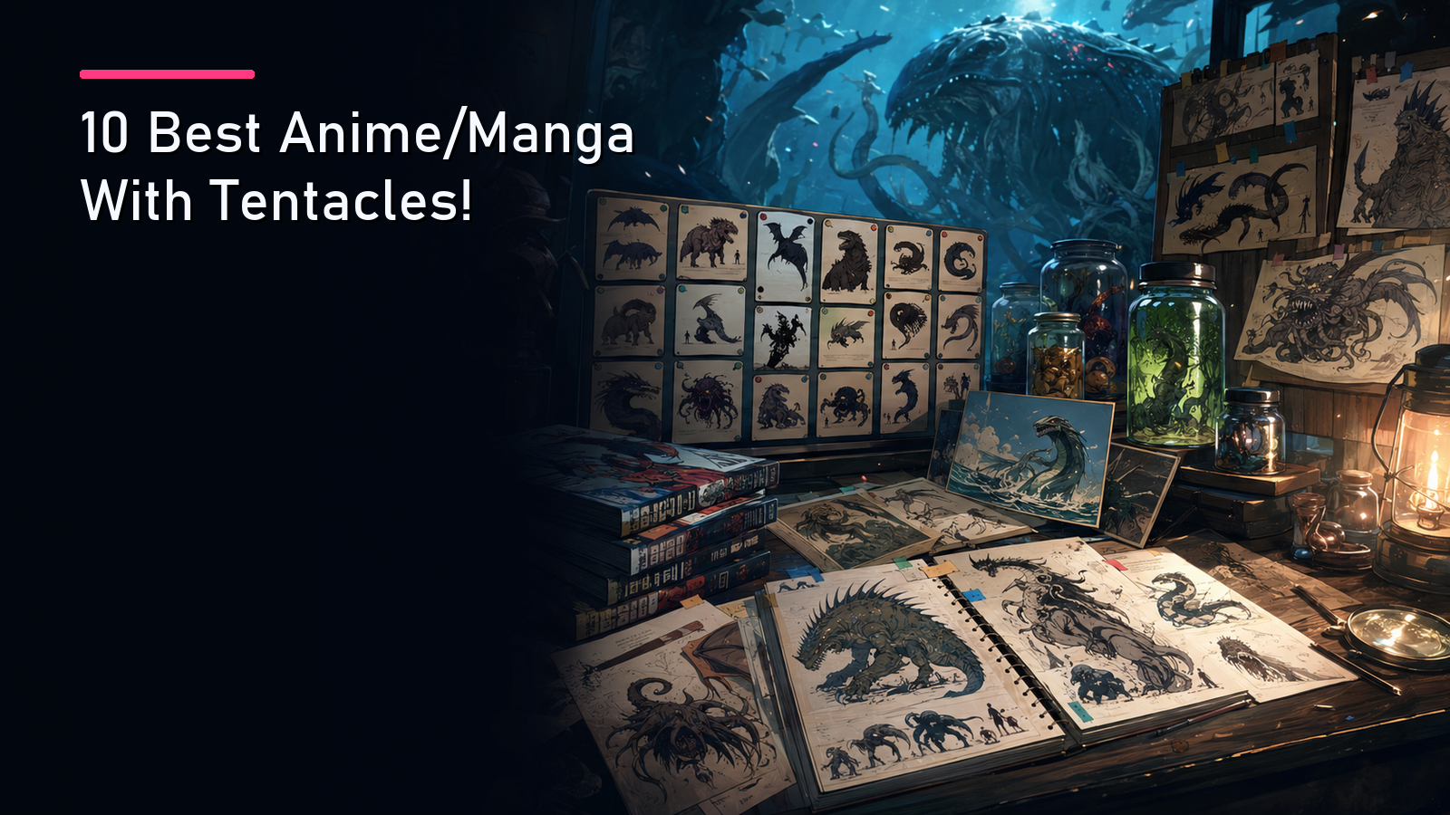 Featured image for 10 Best Anime/Manga With Tentacles!