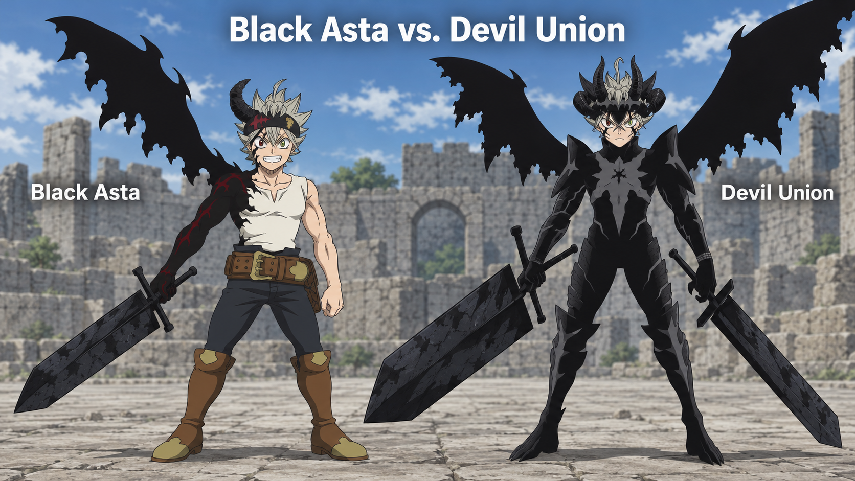 Black Asta vs. Devil Union: What's the Difference?