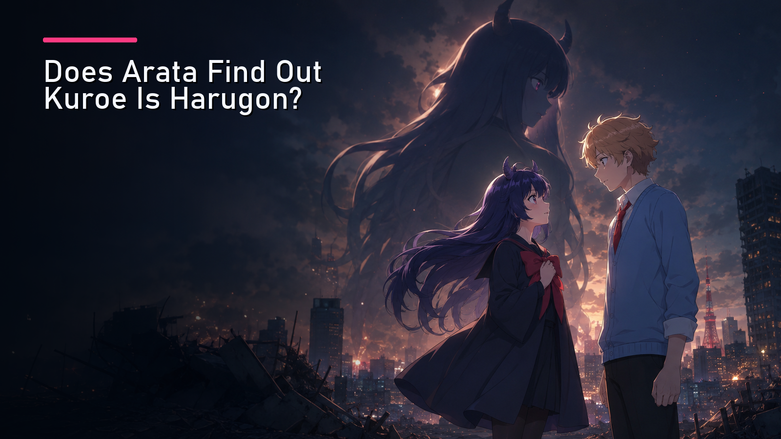 Featured image for Does Arata Find Out Kuroe Is Harugon?