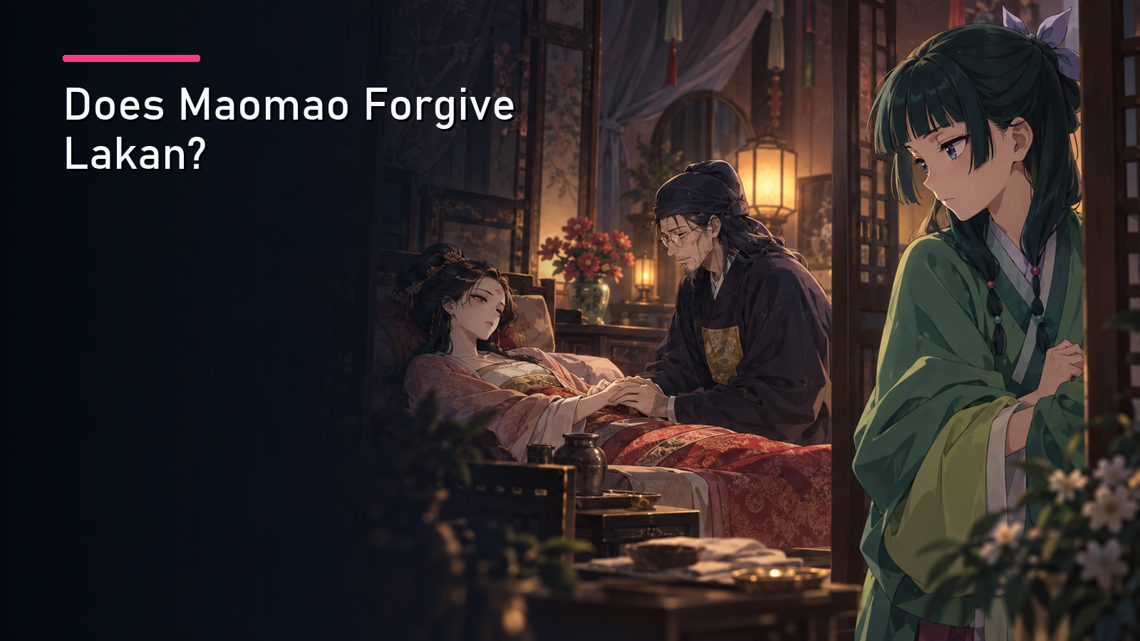 Featured image for Does Maomao Forgive Lakan?