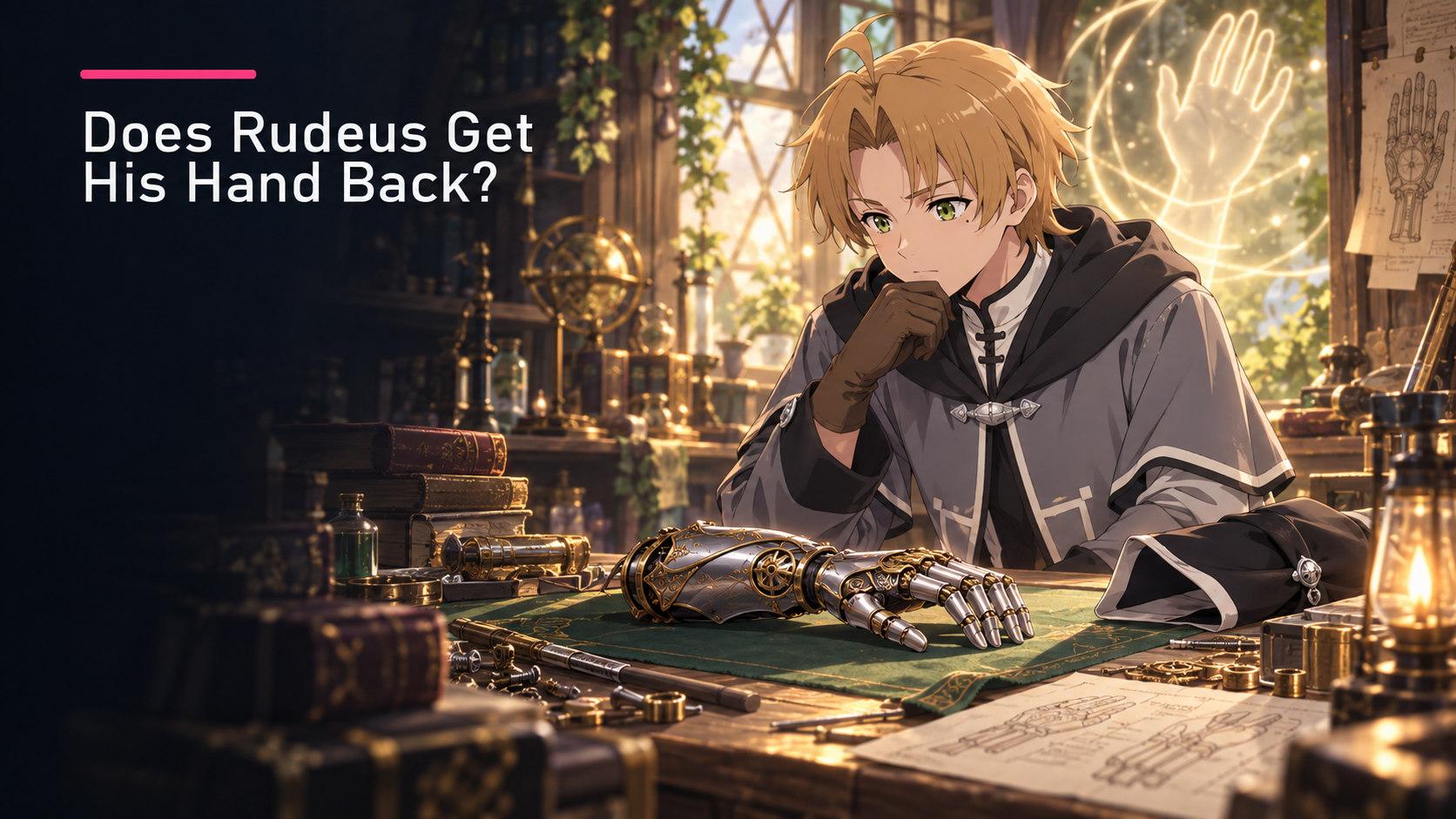 Featured image for Does Rudeus Get His Hand Back?