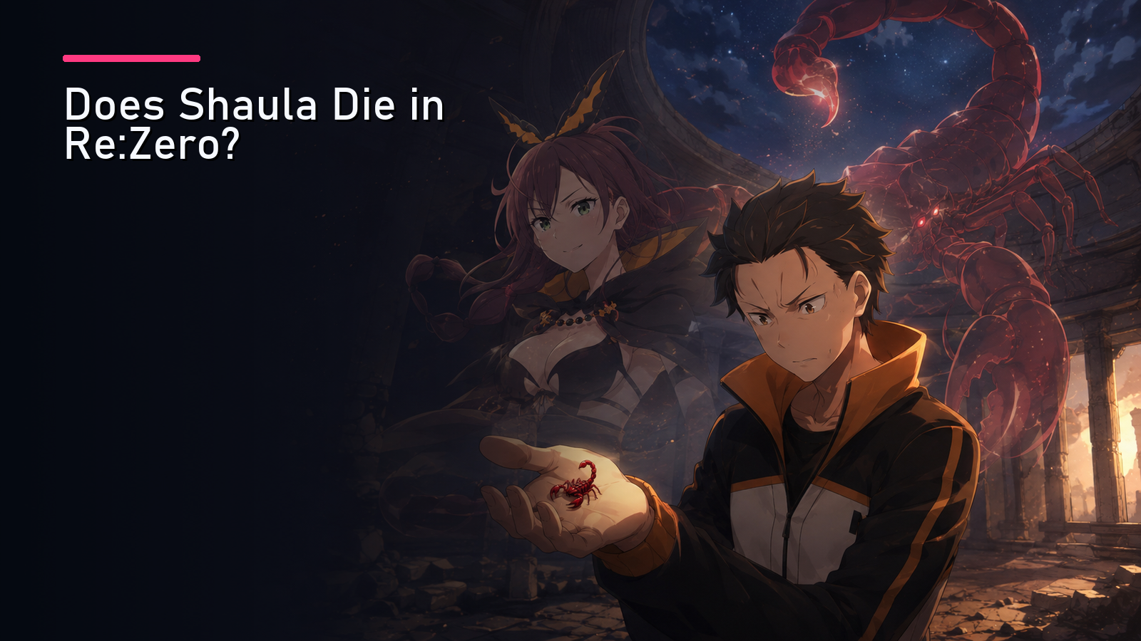 Featured image for Does Shaula Die in Re:Zero?