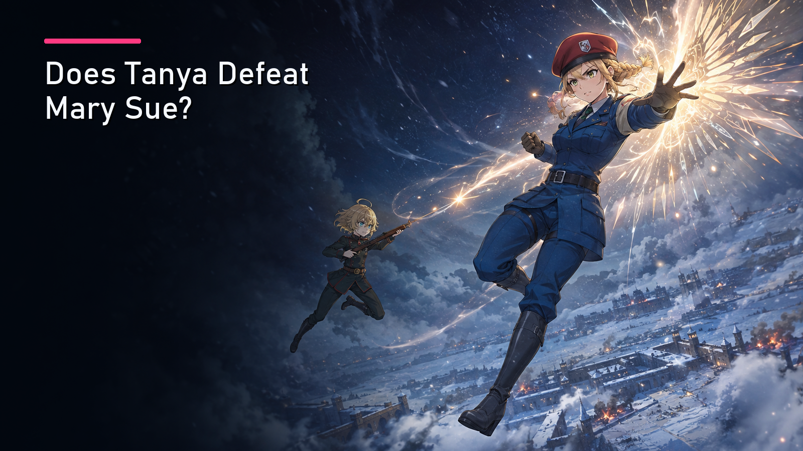 Featured image for Does Tanya Defeat Mary Sue?