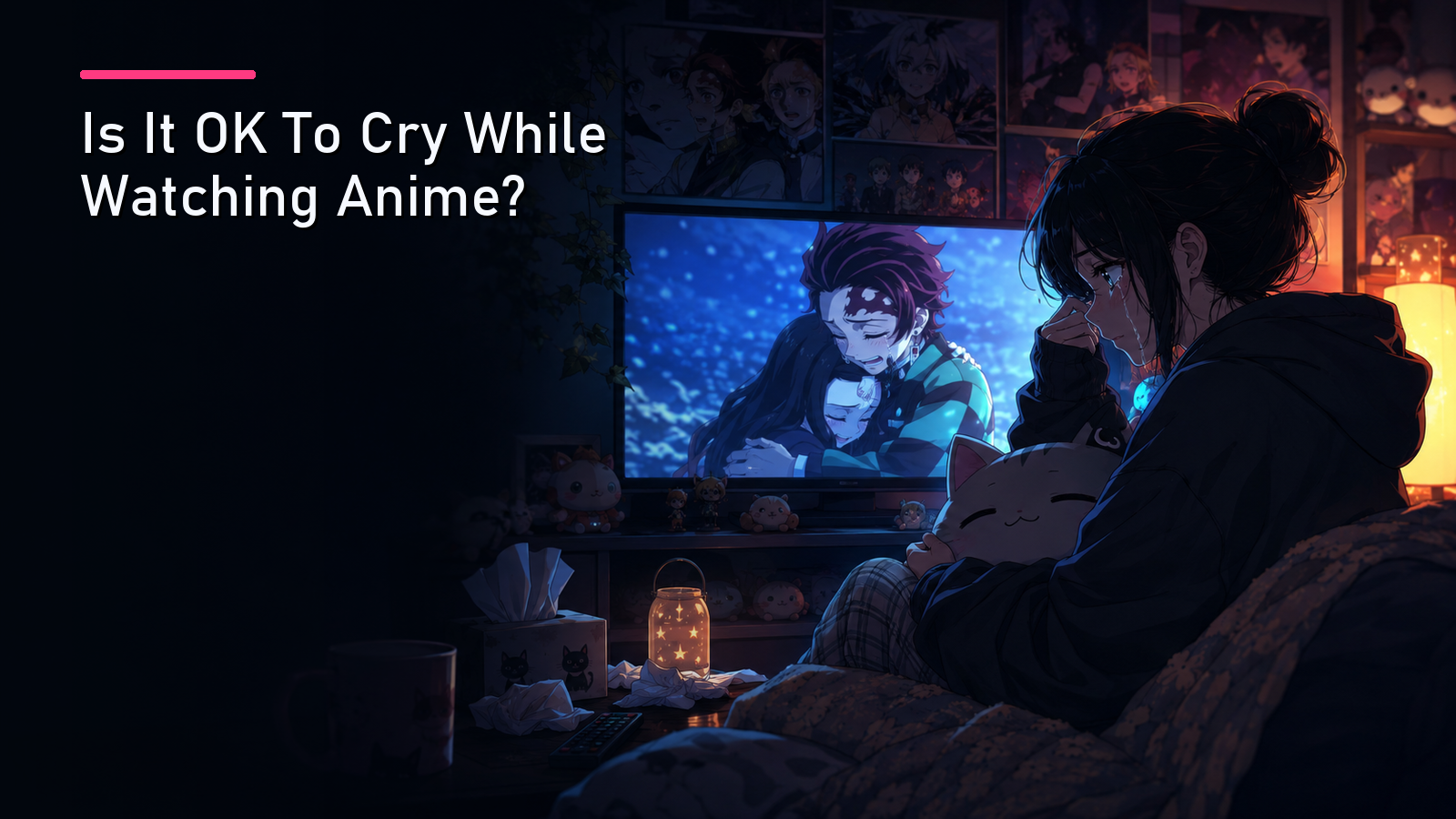 Featured image for Is It OK To Cry While Watching Anime?