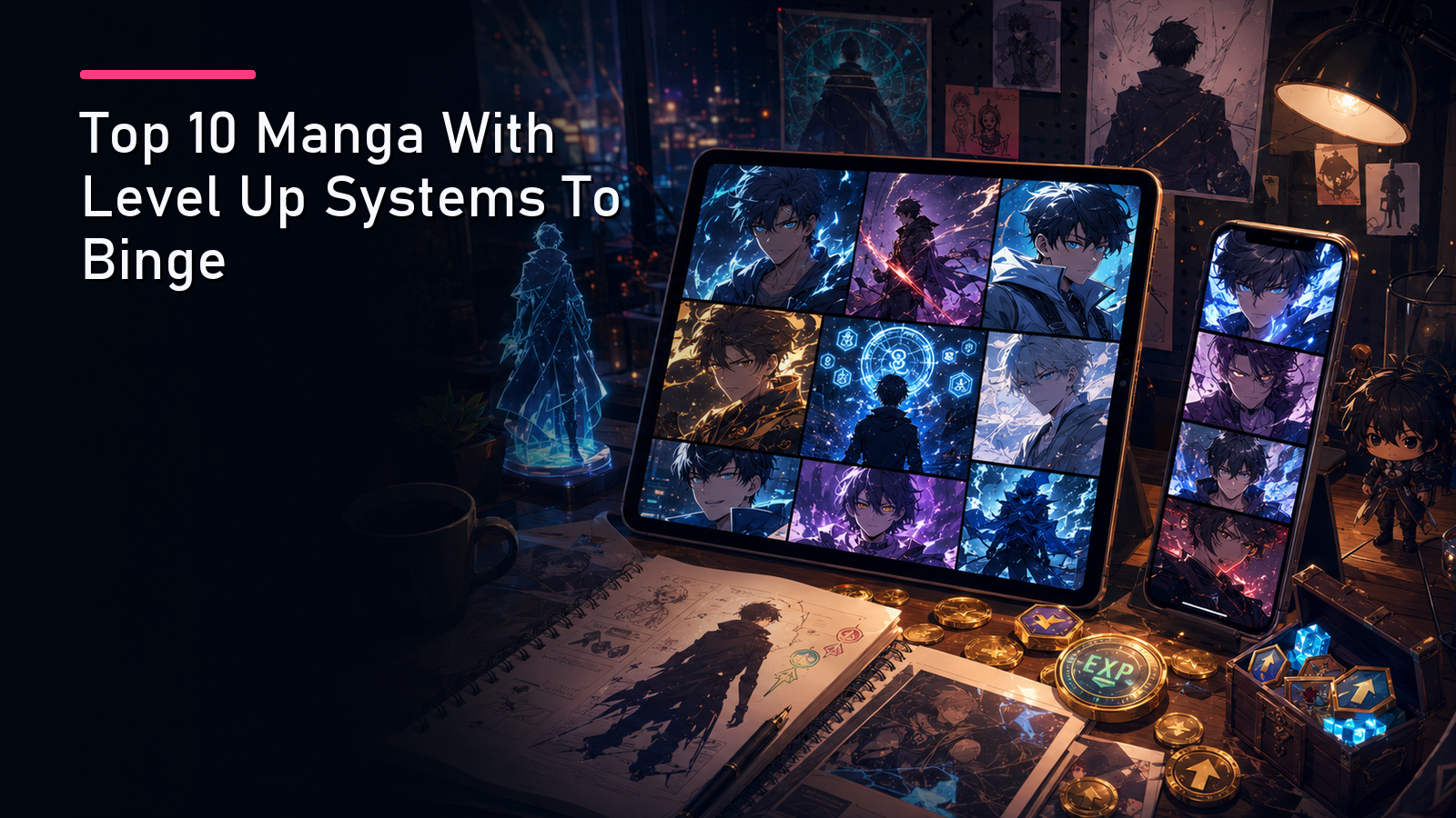 Featured image for Top 10 Manga With Level Up Systems To Binge
