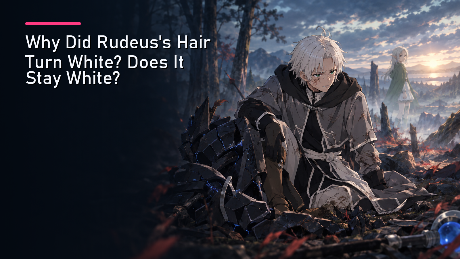 Featured image for Why Did Rudeus's Hair Turn White? Does It Stay White?