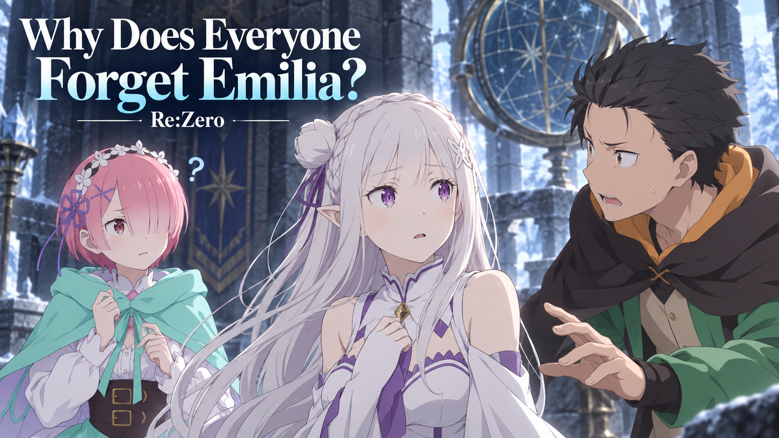 Featured image for Why Does Everyone Forget Emilia in Re:Zero?