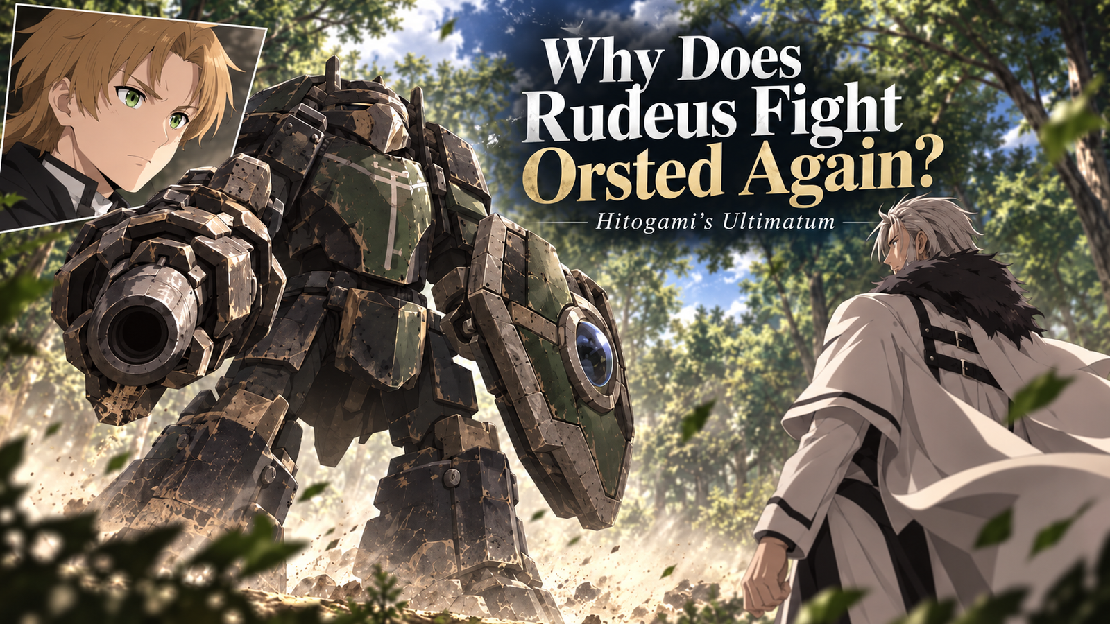 Featured image for Why Does Rudeus Fight Orsted Again? Hitogami's Ultimatum Explained