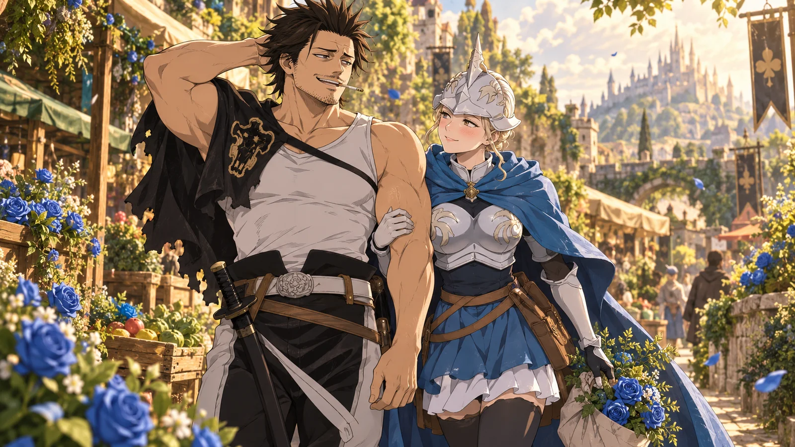 Yami and Charlotte spend time together after the manga confirms they are dating.