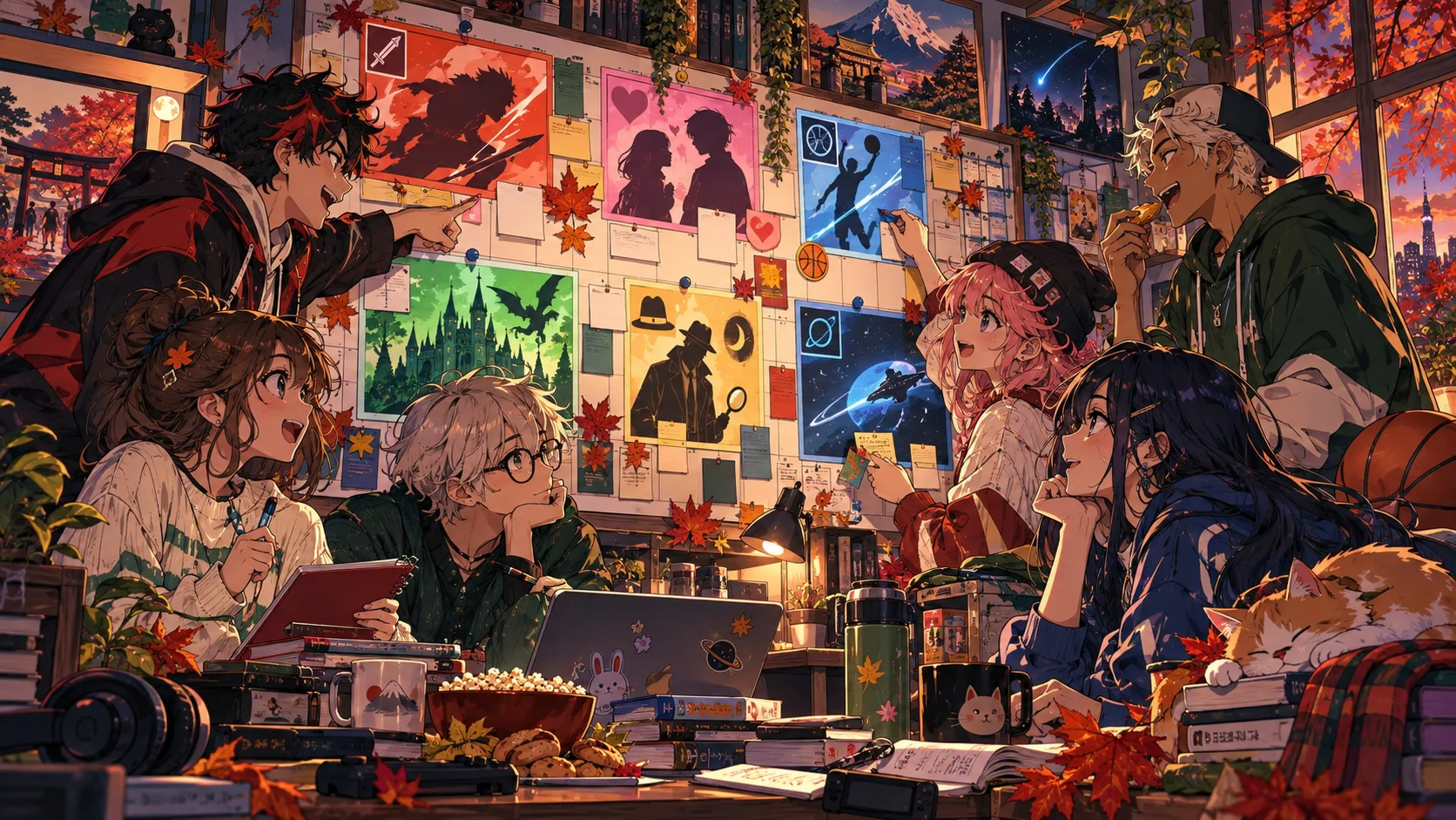 Fall 2026 anime season calendar