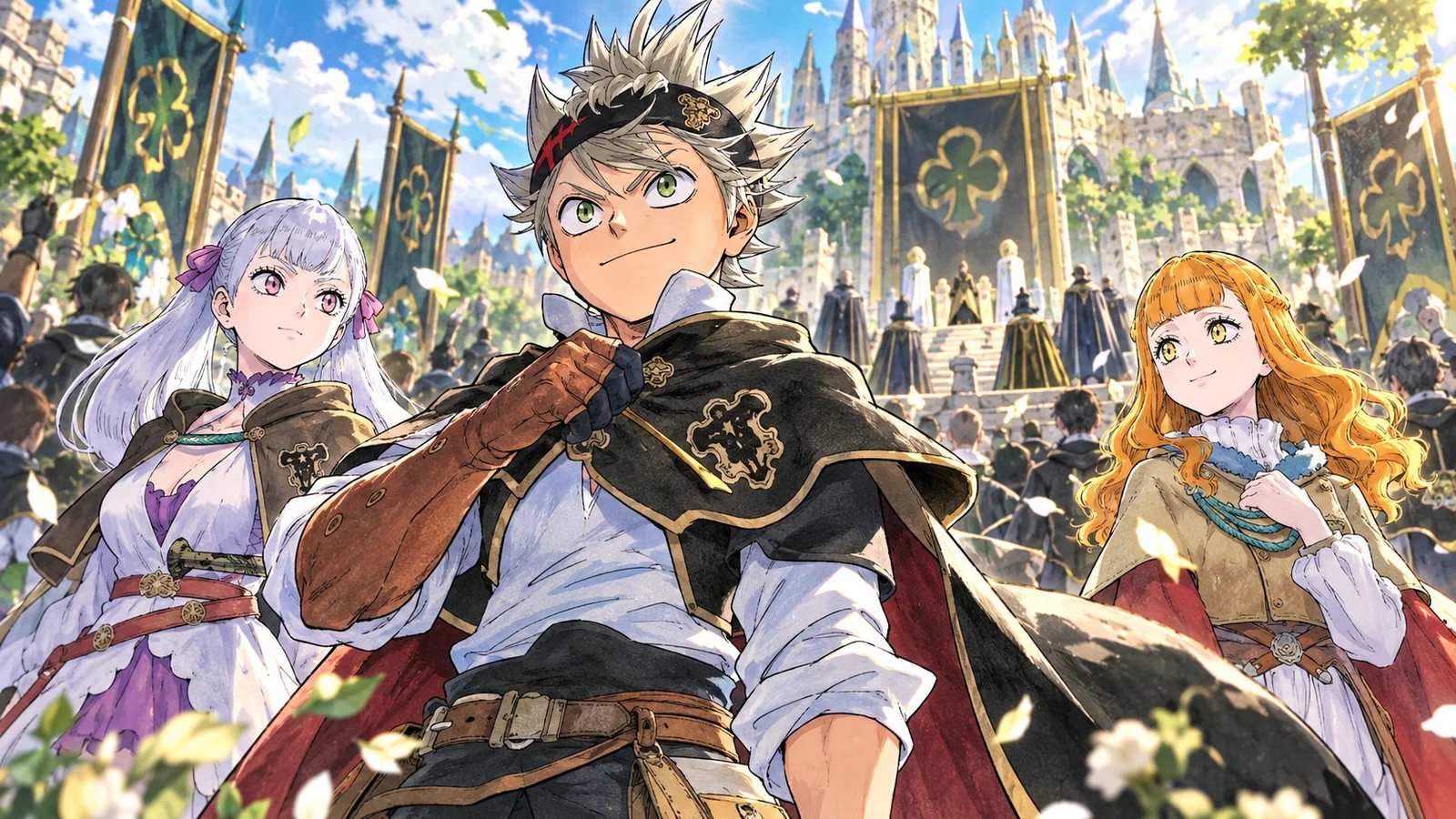 Asta steps into the Wizard King role while Noelle and Mimosa remain equally unresolved romantic possibilities.