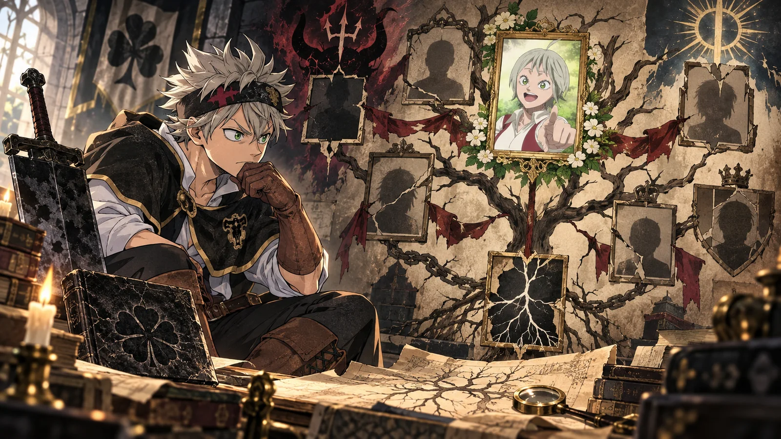 Asta examines an incomplete family lineage in which Licita is the only confirmed parent.