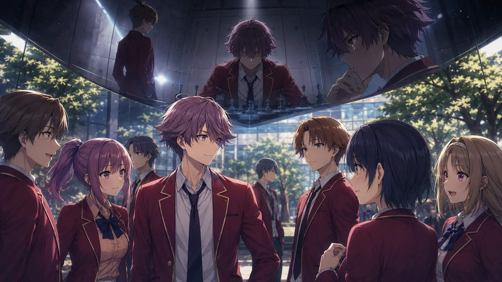 Takuya Yagami concealing his White Room identity