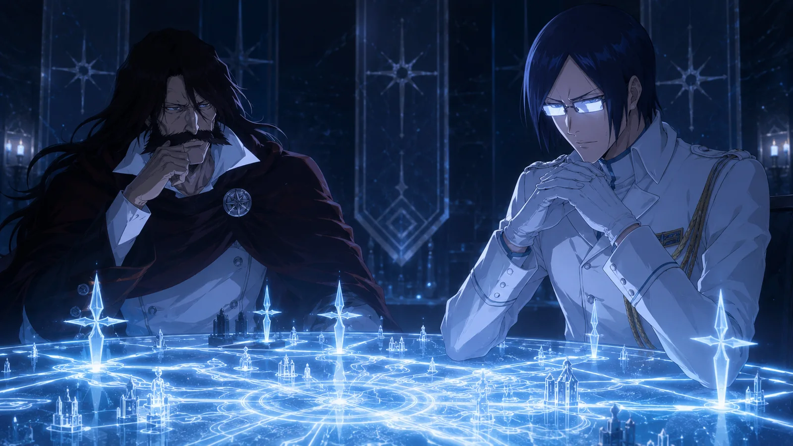 Yhwach testing Uryu by naming him successor