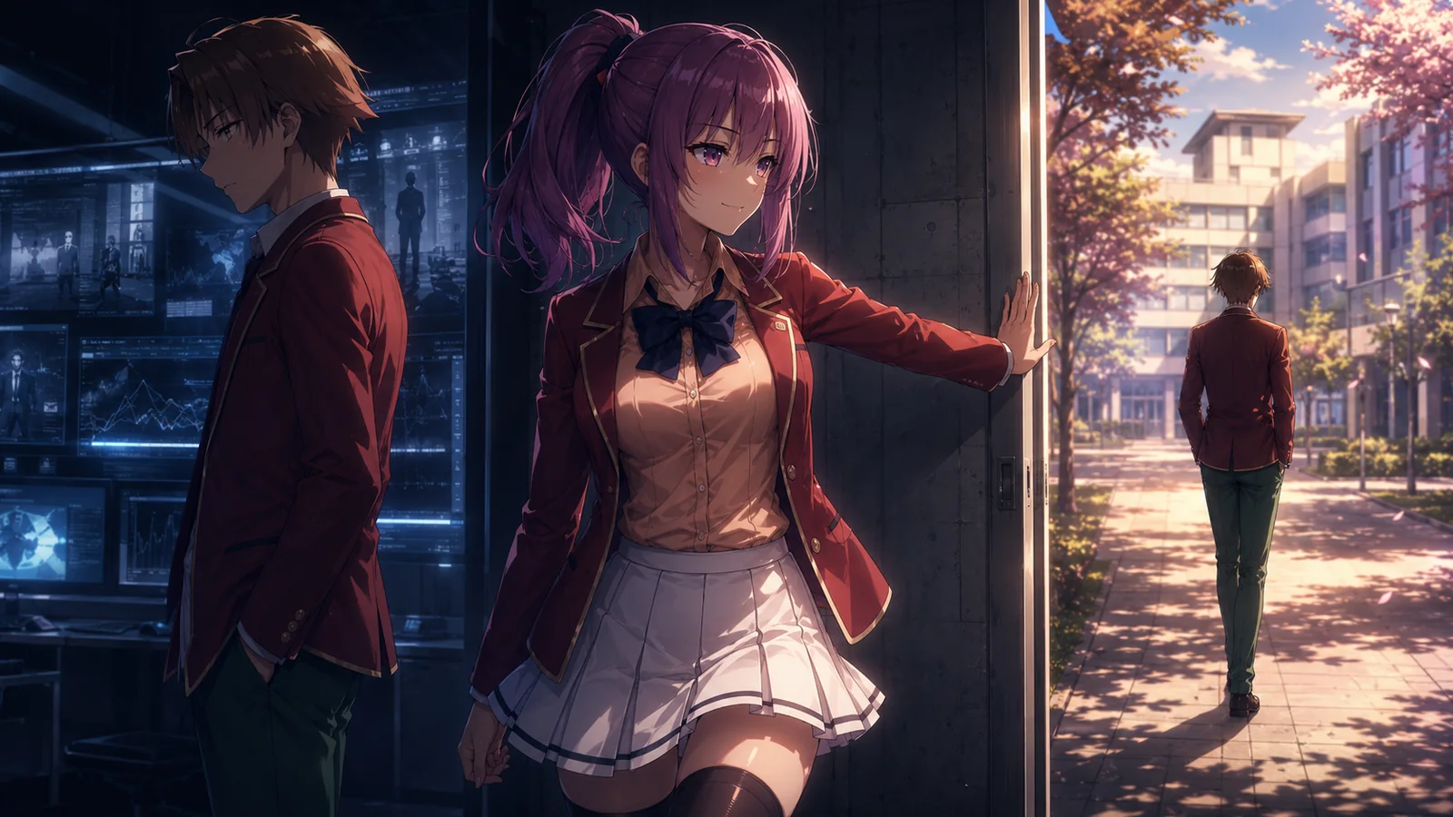 Ichika opposing Yagami to protect Ayanokoji's freedom