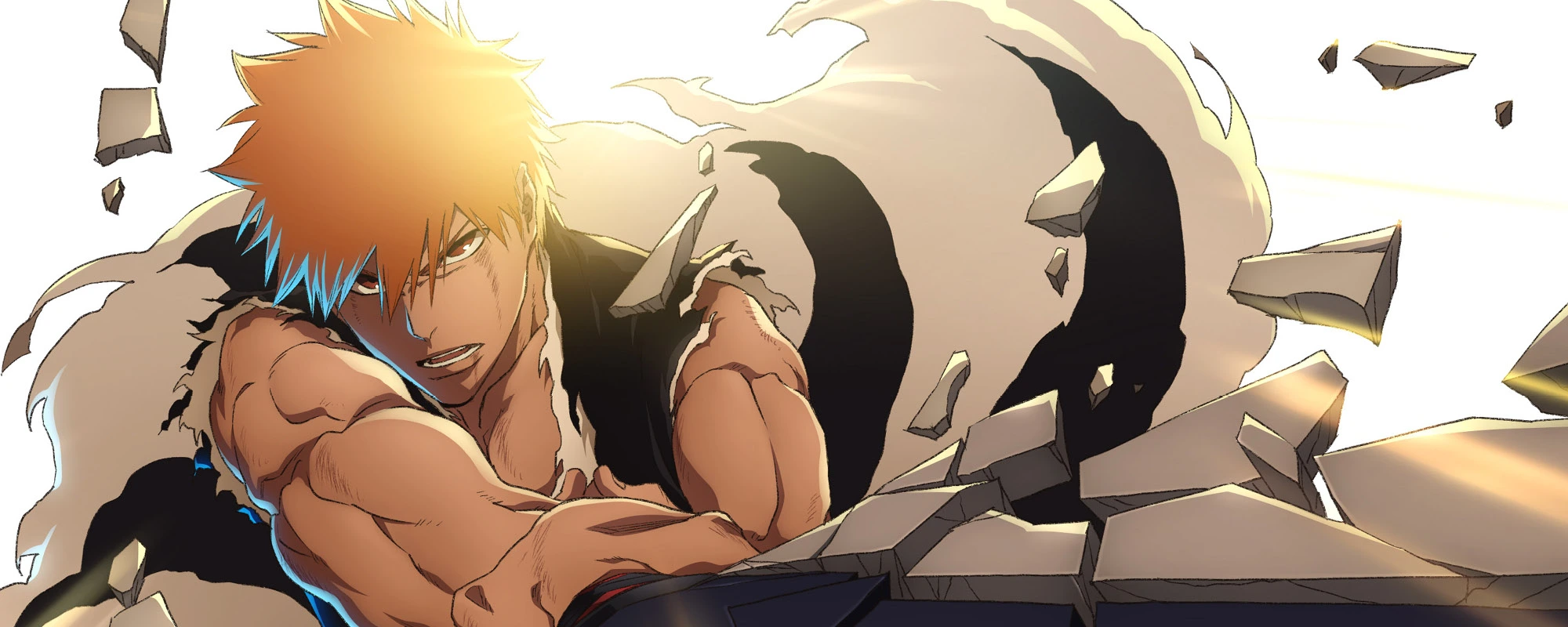 Ichigo Kurosaki in official Bleach artwork