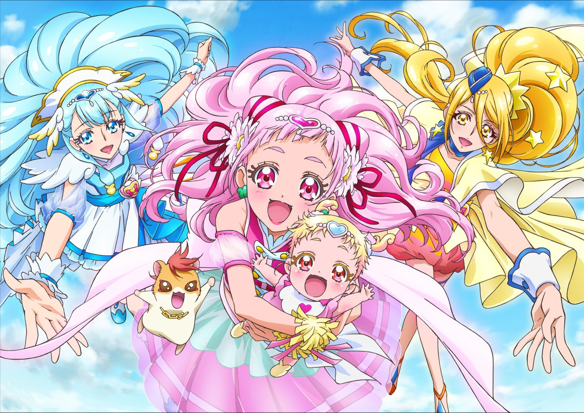 HUGtto! Precure official artwork