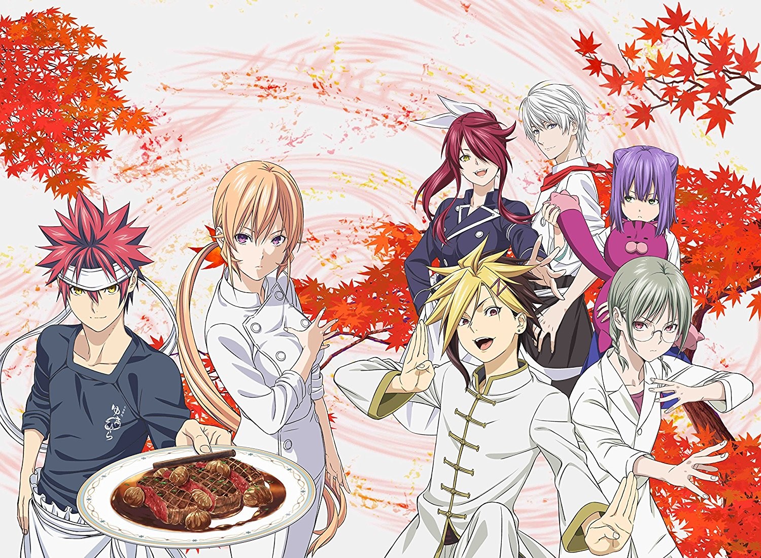 Food Wars! The Third Plate: Totsuki Train Arc official artwork