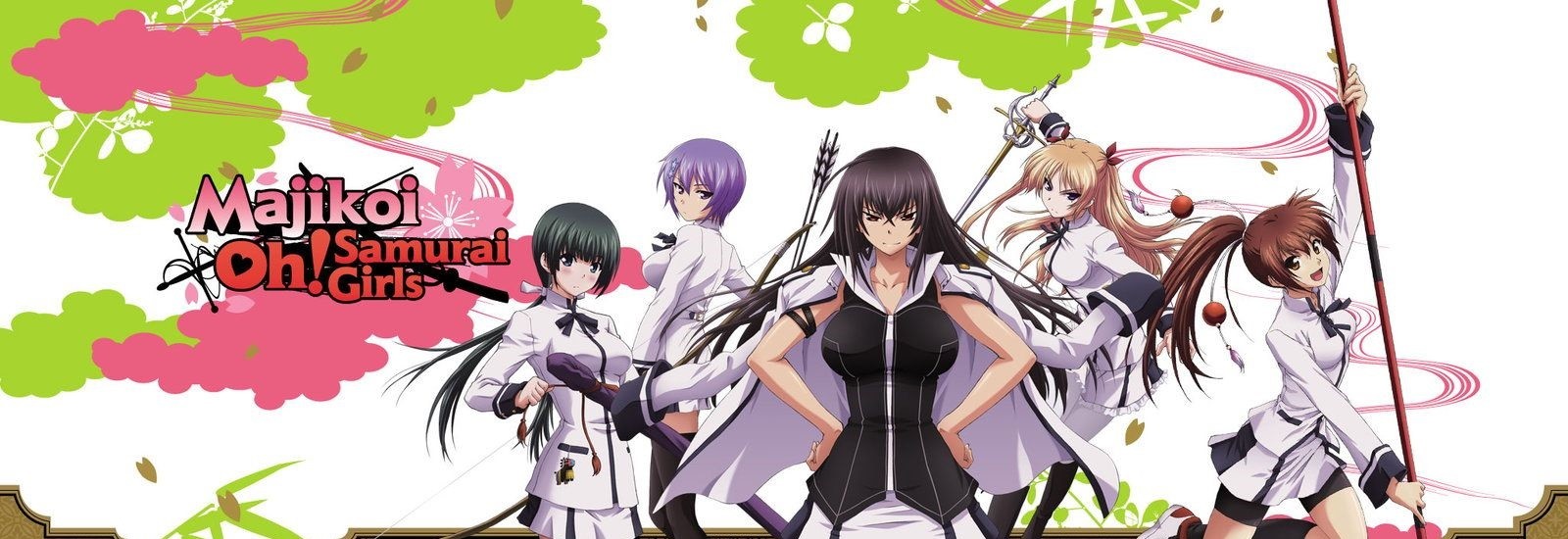 Majikoi: Oh! Samurai Girls official artwork