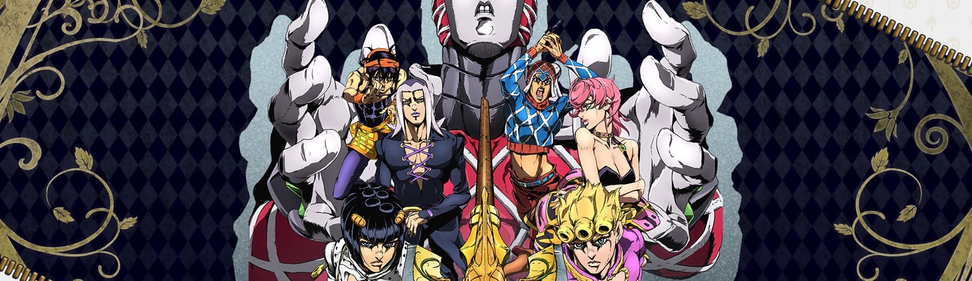 JoJo's Bizarre Adventure: Golden Wind official artwork