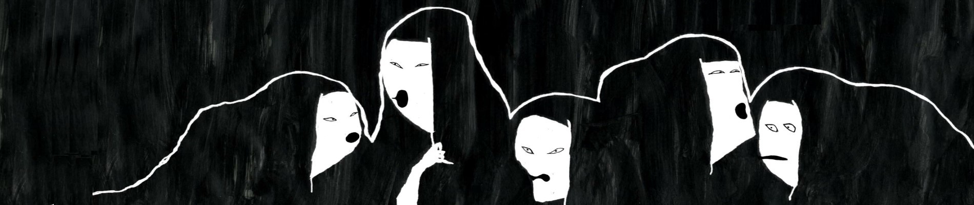 Over Her Curtain official artwork