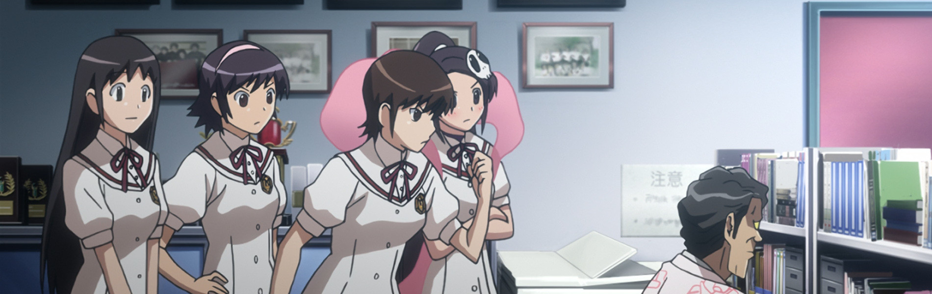 The World God Only Knows: 4 Girls and an Idol official artwork