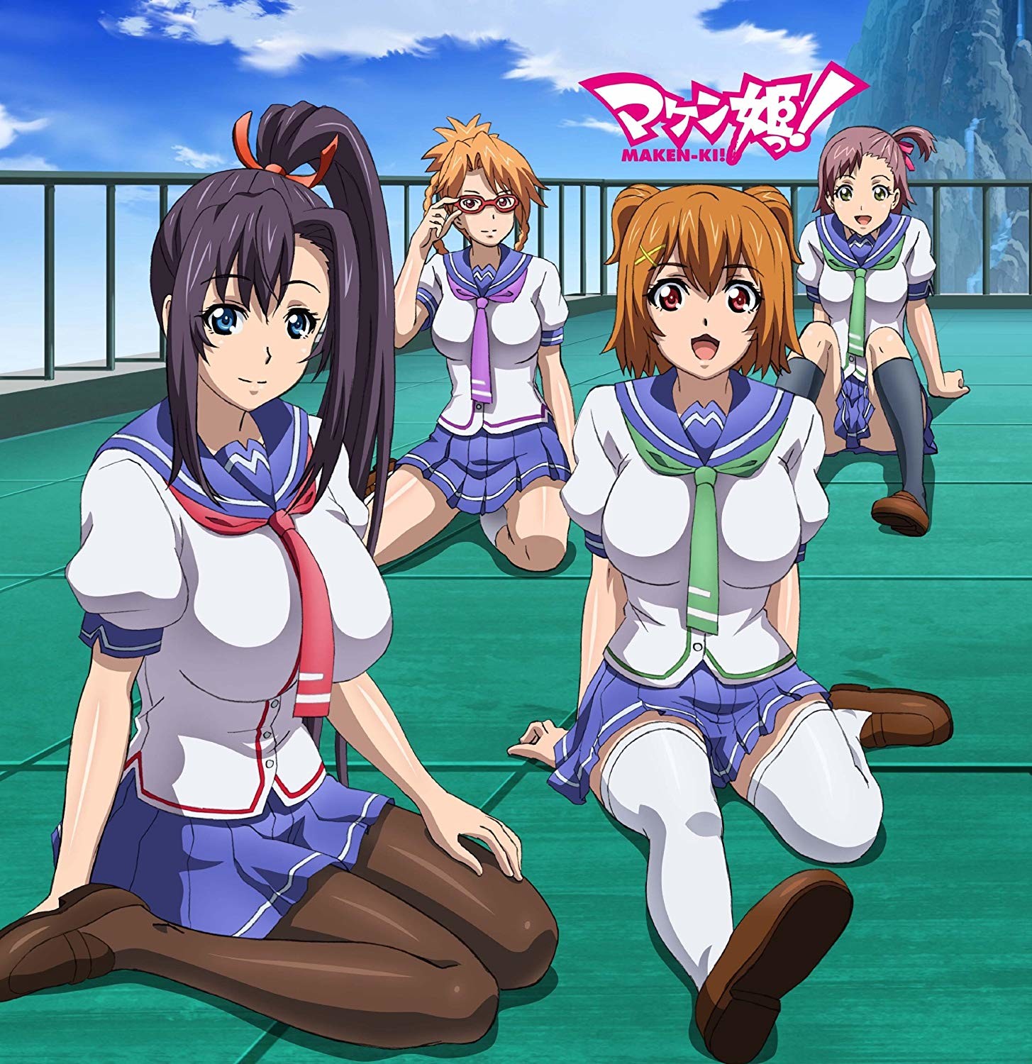 Maken-Ki! OVA official artwork