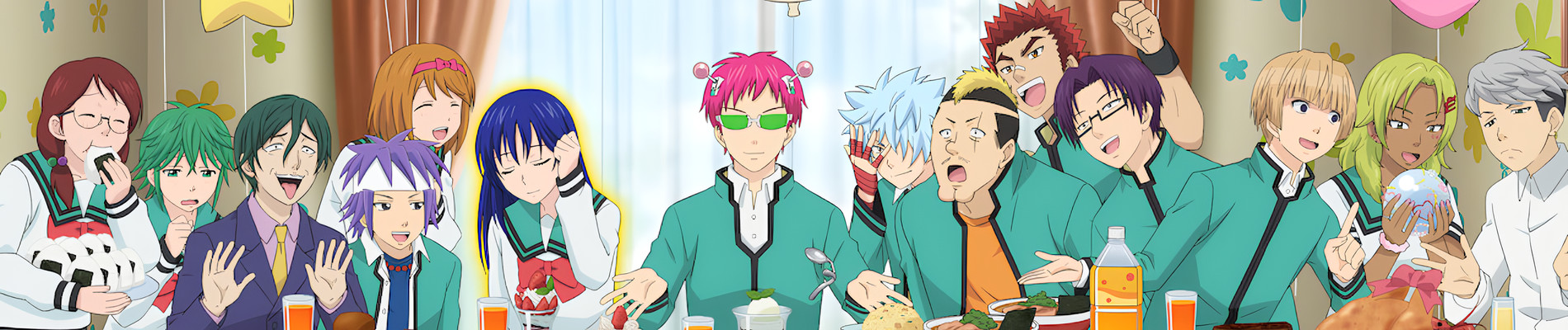 The Disastrous Life of Saiki K.: Reawakened official artwork