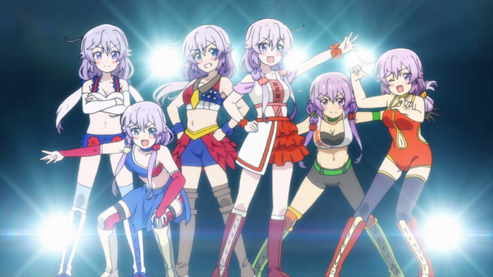 Null & Peta: Slippery and Sticky! Big Sister Bikini Battle! official artwork
