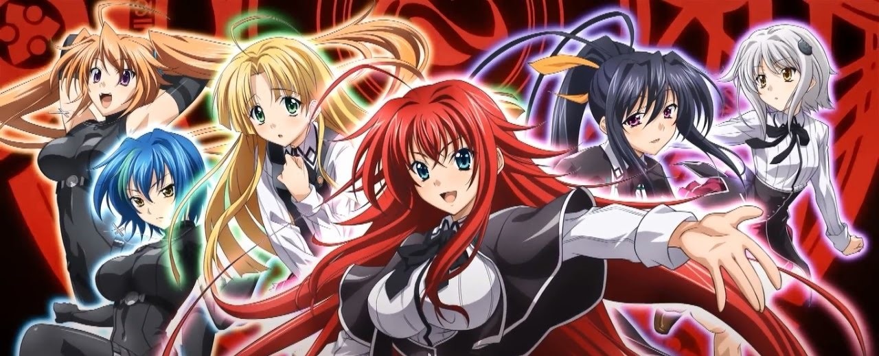 High School DxD official artwork