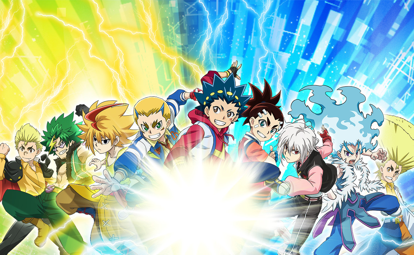 Beyblade Burst Surge official artwork