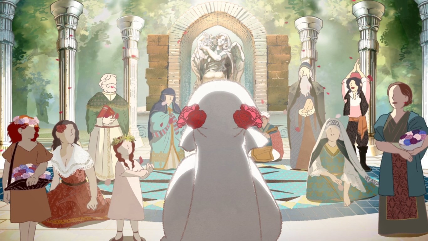 Flower goddess official artwork