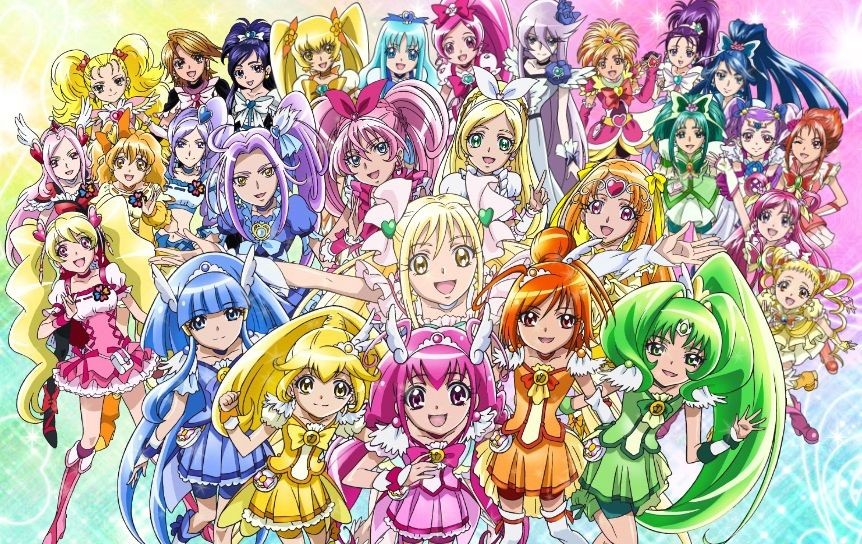 Precure All Stars New Stage: Mirai no Tomodachi official artwork