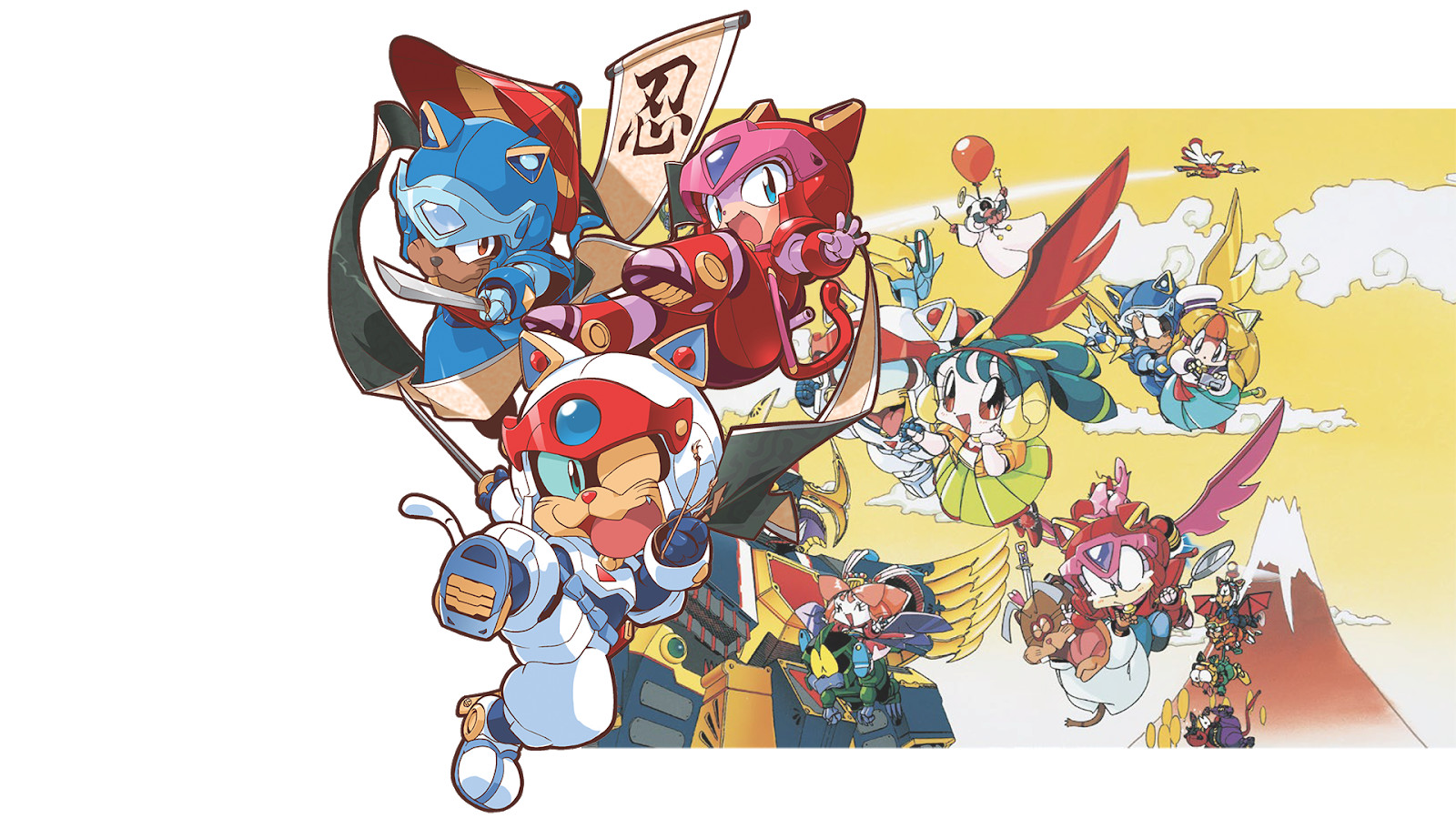 Samurai Pizza Cats official artwork