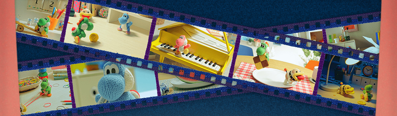 With Pochi! Yoshi's Woolly World Special Anime official artwork