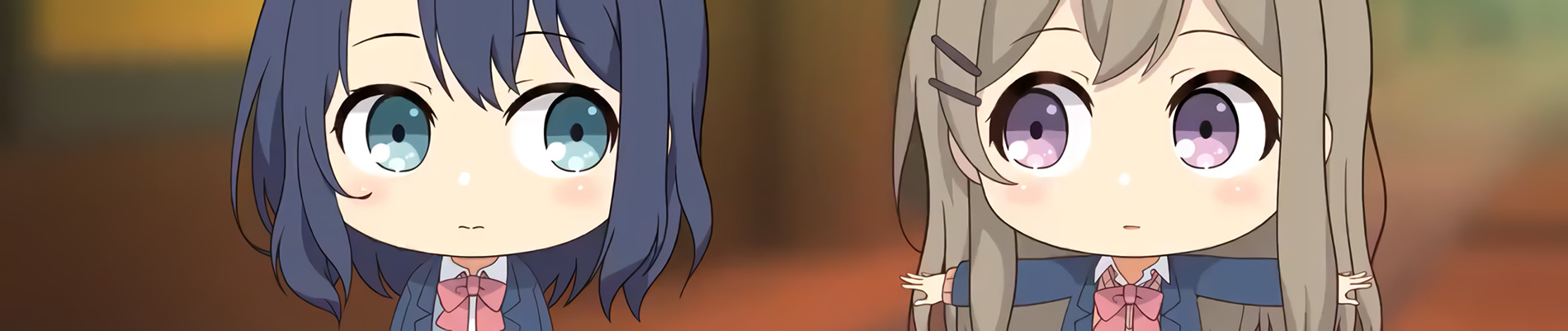 Adachi to Shimamura Mini Anime official artwork