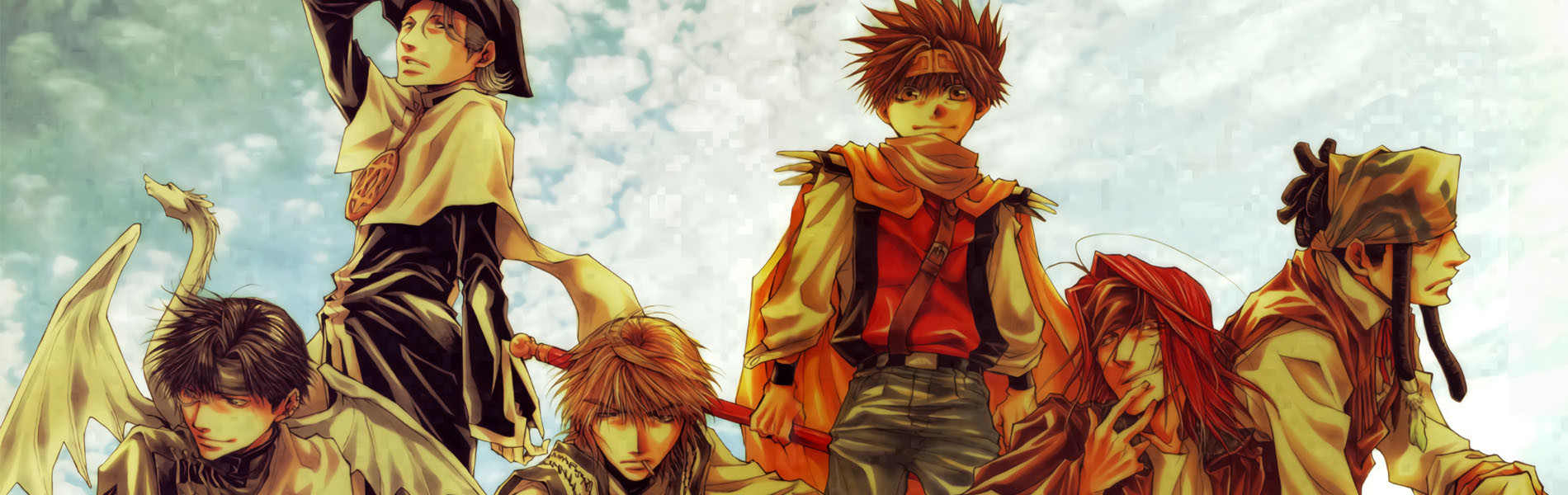 Saiyuki Reload official artwork