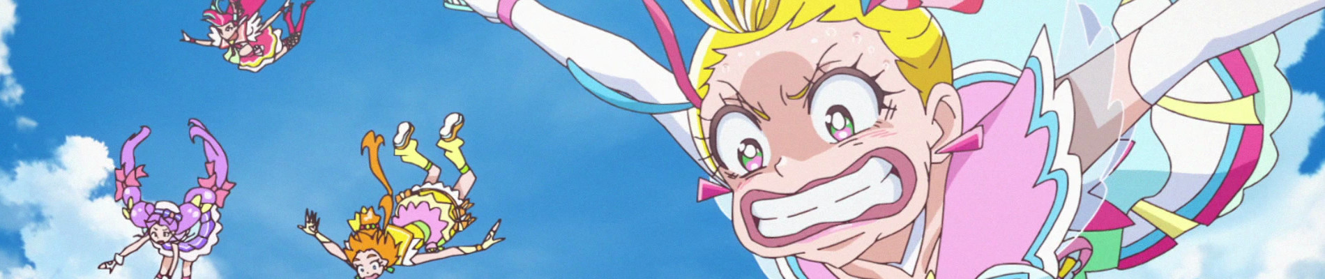 Tropical-Rouge! Precure Petit Tobikome! Collabo♡Dance Party! official artwork