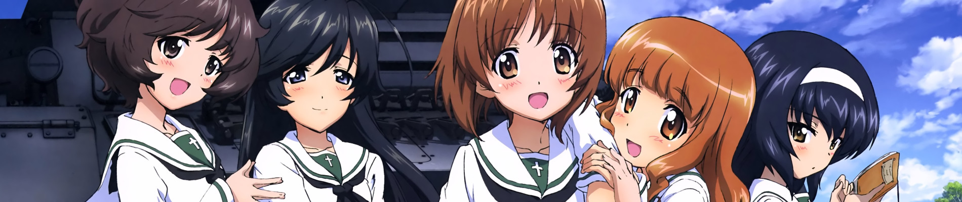 Girls und Panzer official artwork
