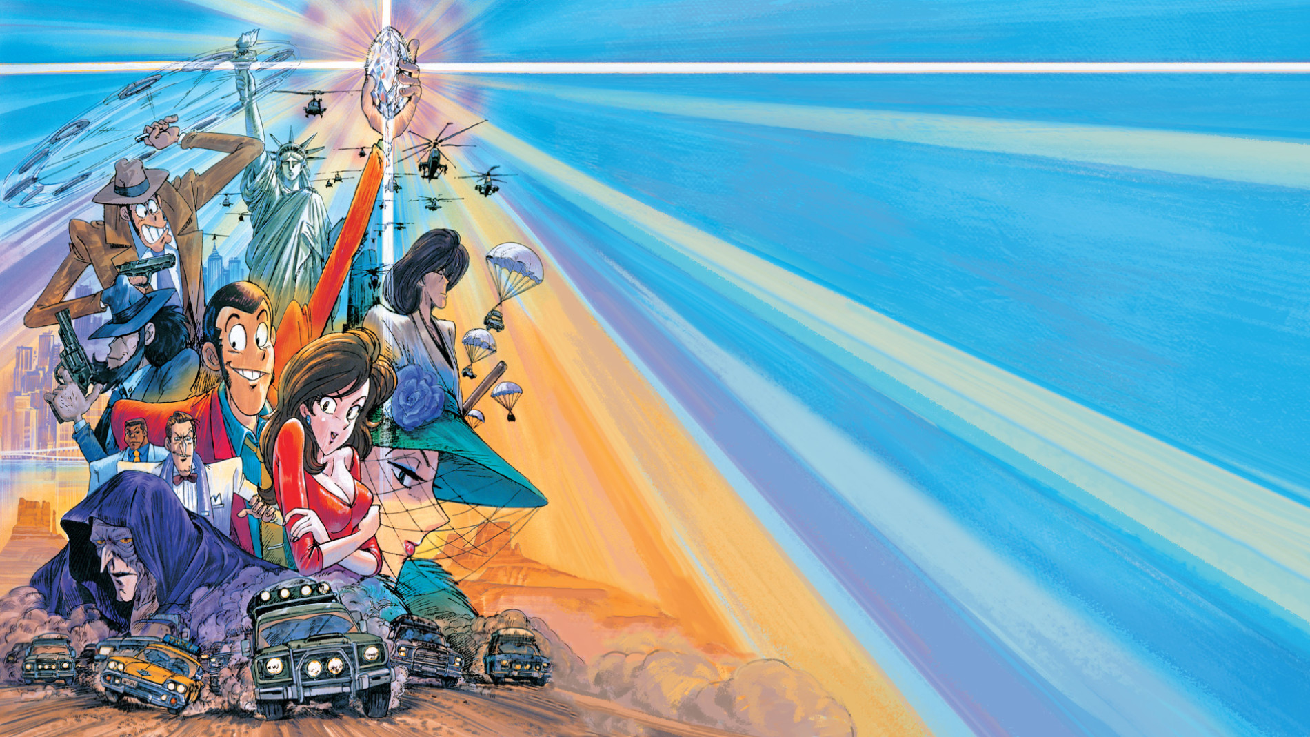 Lupin the 3rd: Bye Bye, Lady Liberty official artwork
