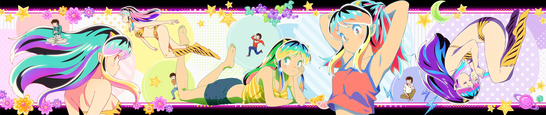 Urusei Yatsura (2022) Seasons 1 & 2 official artwork