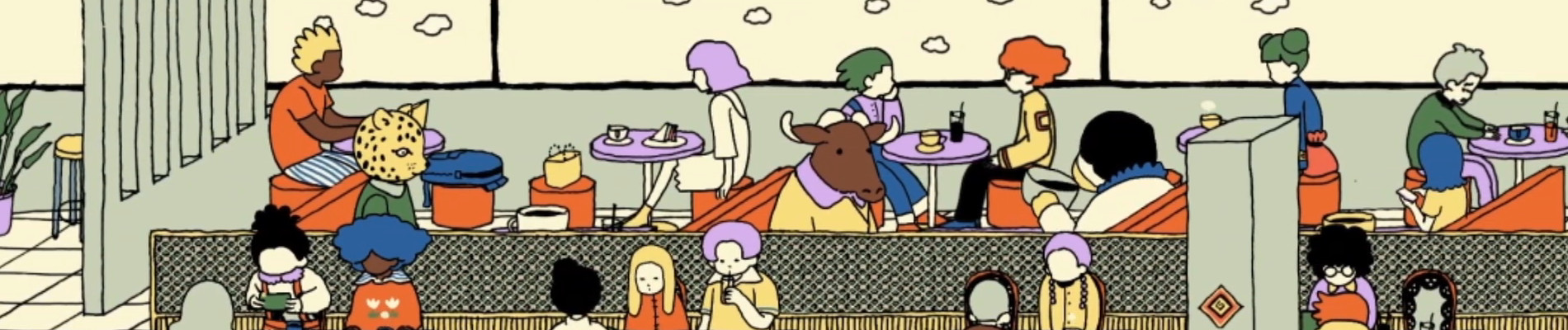 Yomoyama short stories official artwork