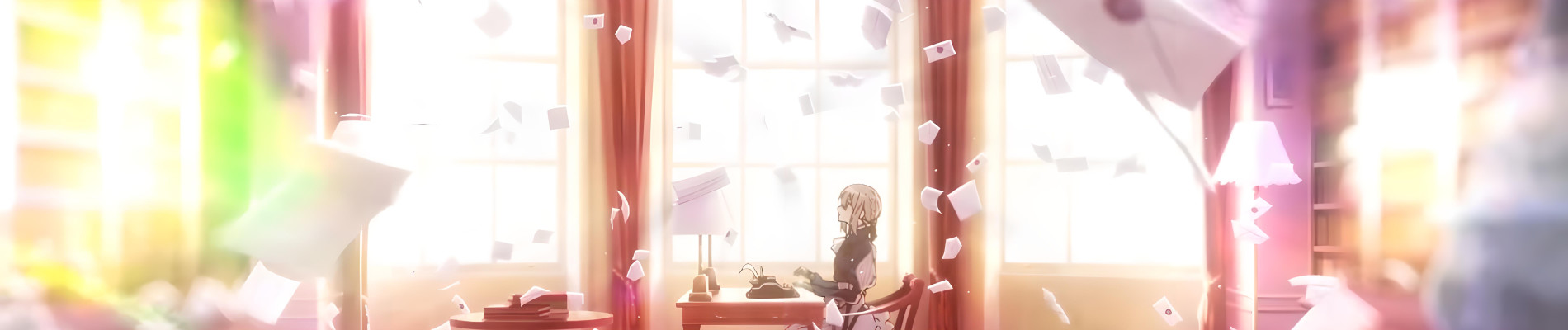 Violet Evergarden CM official artwork