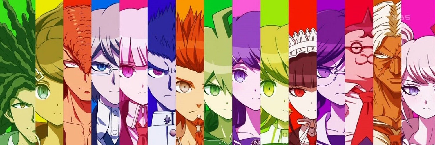 Danganronpa: The Animation official artwork