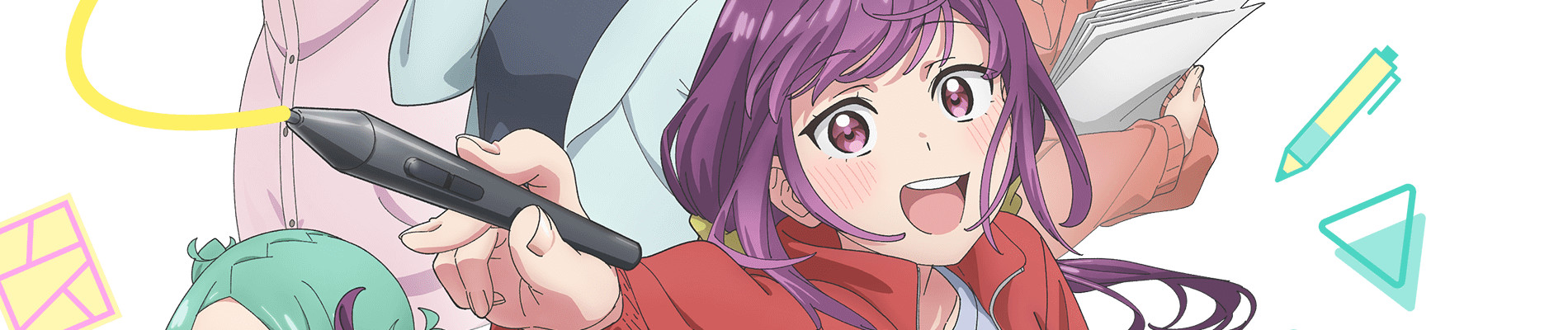 A Mangaka's Weirdly Wonderful Workplace official artwork