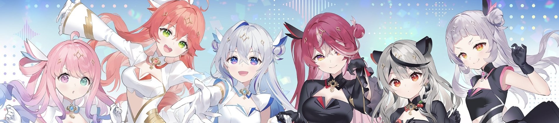 Magical Girl holoWitches! official artwork