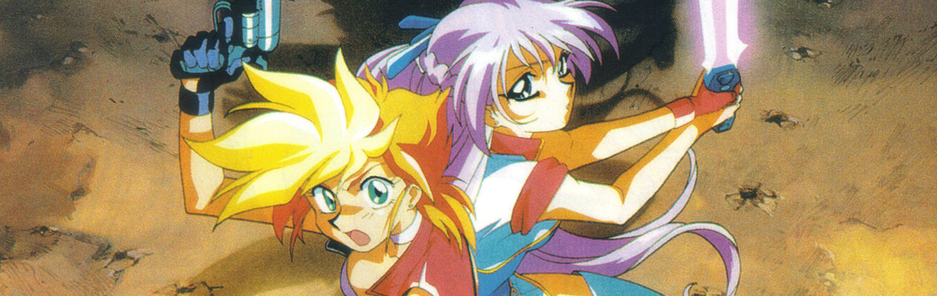 Dirty Pair Flash official artwork