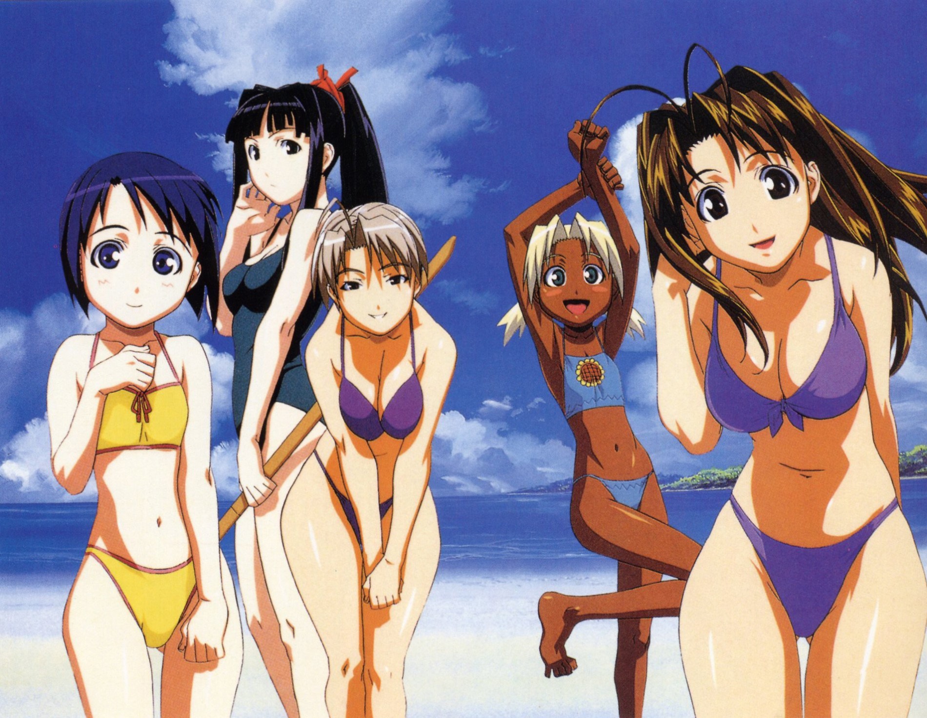 Love Hina Spring Movie official artwork