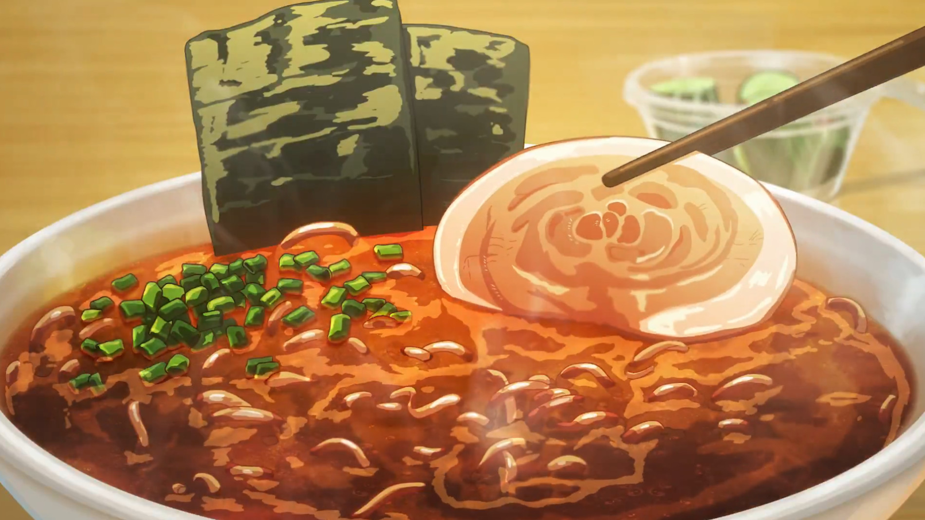Shinya Ramen no Yuuwaku: SUNTORY Karada wo Omou All-Free CM official artwork
